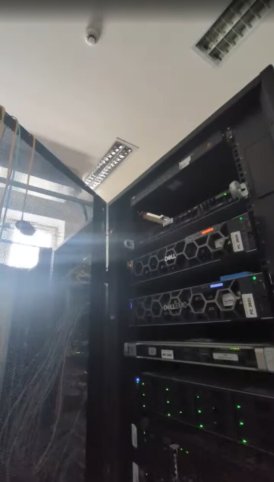Serverovna s racky